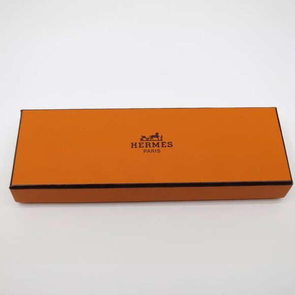 Authentic HERMES Crochet Mini Dog Tags Other Light Brown Leather - Picture 8 of 8